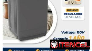 🧺 Lavadora automática EKO 9 kg | Regulador incluido y envío gratis 🚚