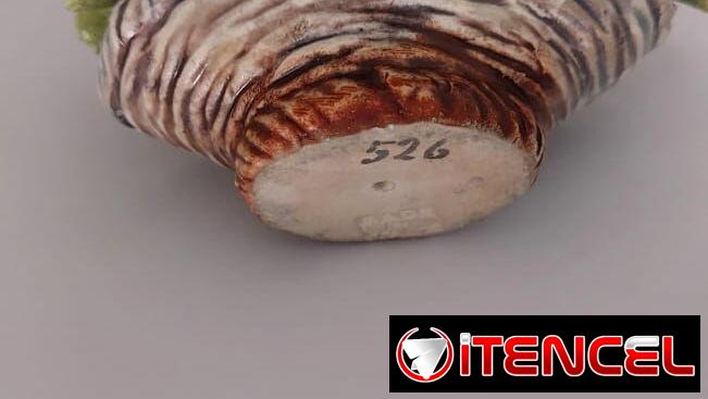 Cesta de flores de cerámica italiana — foto 2