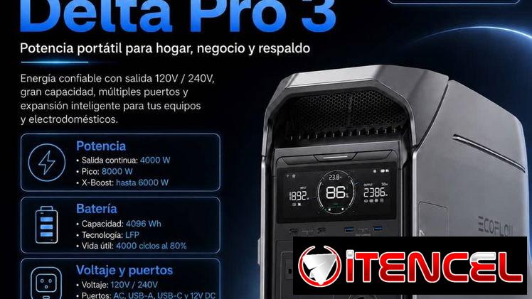 🔴 EcoFlow DELTA Pro 3
