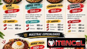 O&D Comida a Domicilio, cocina fusión