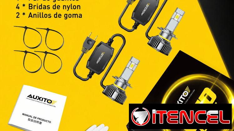 Bombillas LED para faros delanteros AUXITO Serie Y19 H7