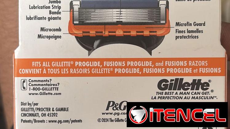 Respuestos de gillette fusion y proglide originales!!!