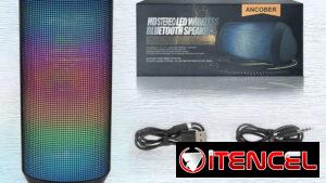 Altavoz Bluetooth Portátil LED