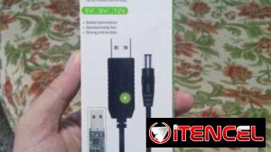 CABLE ADAPTADOR CONVERTIDOR DE 5V a 12V