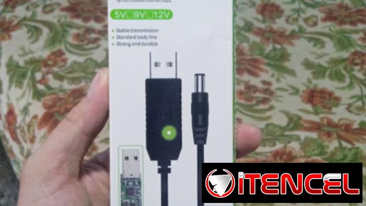 CABLE ADAPTADOR CONVERTIDOR DE 5V a 12V
