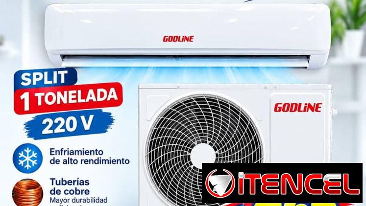 Split de 1 tonelada marca Godline 220v nuevo
