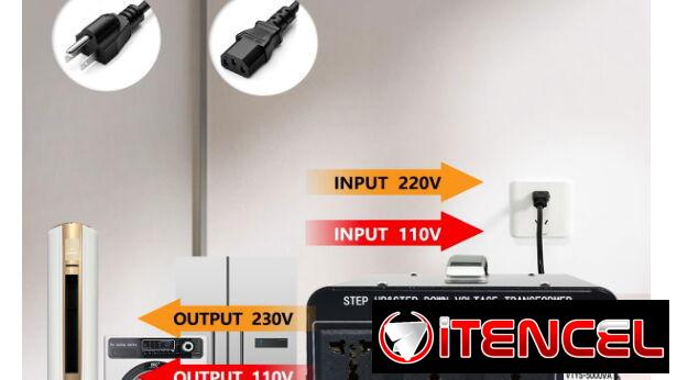 Transformador de 110V a 220V y 220V a 110V (5000W)