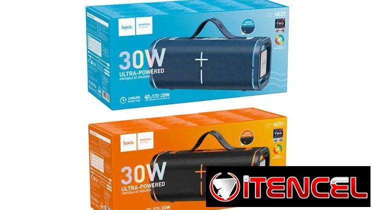 Hoco HC51 – Altavoz Bluetooth portátil con TWS y reproducción por USB y TF — foto 3