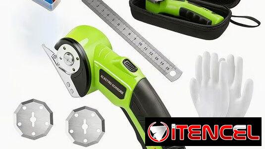 Oferta tecnológica: Tijeras Eléctricas Inalámbricas para Tela – Motor sin Escobillas (Verde) | videojuegoshabana.com