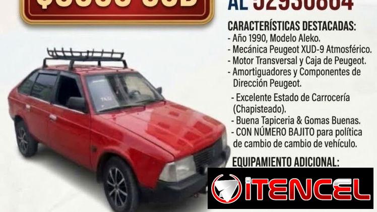 SE VENDE MOSKVICH ALEKO 2141…