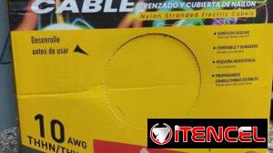 Rollo de Cable eléctrico 10 AWG 100% cobre marca Q7-Lumina