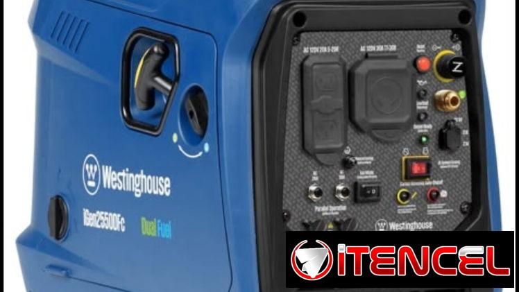 GENERADOR Whestinghouse , prestigiosa marca Americana [USA] ▪︎Dual Fuel [Gas y Gasolina] Arranca directo con Gas.
