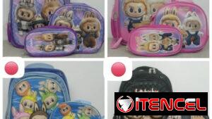 Combo de 3 piezas de Mochilas escolares