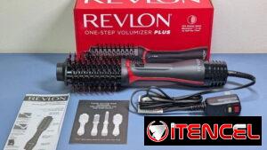 Revlon One-Step Volumizer Plus Hair Dryer Brush 2.4 in RVDR5298 Black/Red - New!