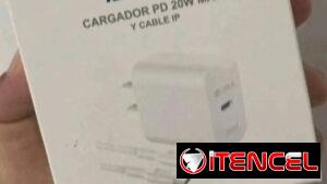 CARGADOR DE IPHONE PUERTO C 20W CARGA RÁPIDA Y CABLE IPHONE ENTRADA C DE 3A CARGA RÁPIDA Y TRANSFIERE DATOS MARCA 1HORA