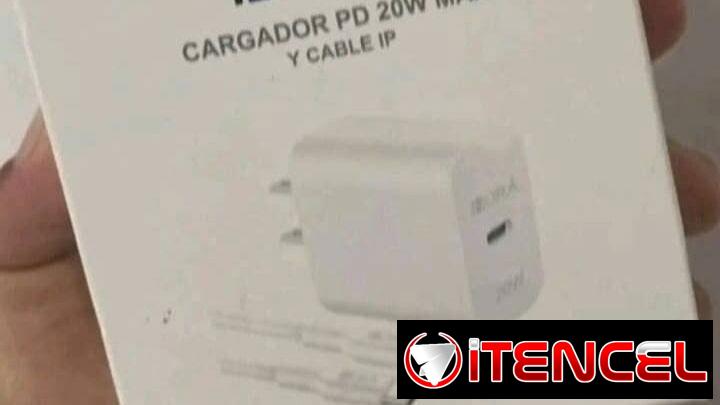 CARGADOR DE IPHONE PUERTO C 20W CARGA RÁPIDA Y CABLE IPHONE ENTRADA C DE 3A CARGA RÁPIDA Y TRANSFIERE DATOS MARCA 1HORA