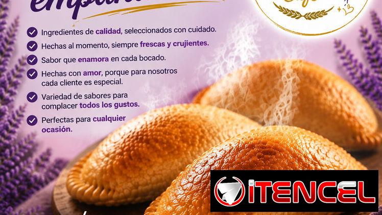 ✨👑 Del Olimpo a tu mesa… ✨ Empanadas artesanales hechas con amor, sabor y dedicación. 💜 Crujientes por fuera, irresist — foto 1