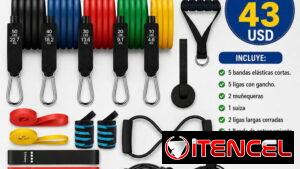 Kit de Ligas bandas y accesorios  (20 piezas)✨