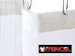 Juego de 1 cortina con alfombra antideslizante para baños. NUEVAS!