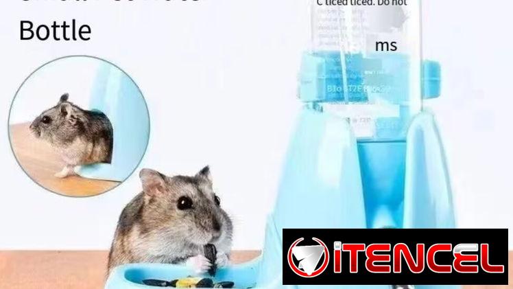 Conjunto de Bebedero y Comedero para Hámster