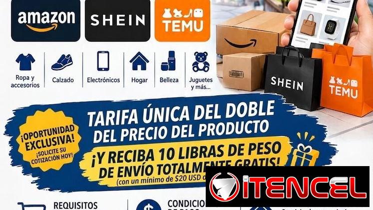 Compra en Amazon Shein o Temu con Nosotros