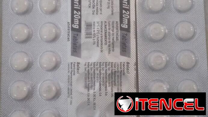 ENALAPRIL 20mg VENCEN EN febrero/2029
