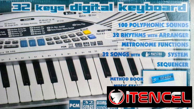 Piano FARFISA 32 teclas baterias 6*AA o corriente, 50 USD, Vedado — foto 2