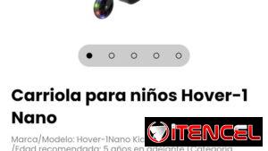 Carriola para niños Hover-1 Nano
