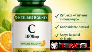 ✔Vitamina C de 1000mg 100 tabletas en 10$