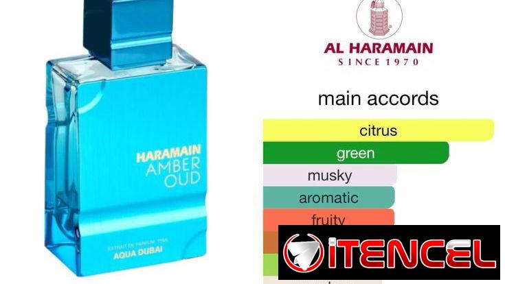 Al Haramain Aqua Dubai Un respiro de lujo en el desierto. Mezcla notas refrescantes con ese toque exótico y premium. Ide — foto 3