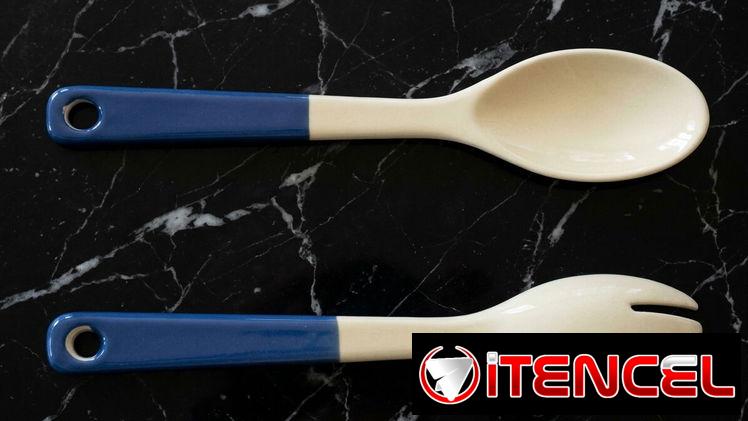 Juego de Cubiertos de Porcelana para Servir Ensalada – Tel: 5358 0956 – Vedado
