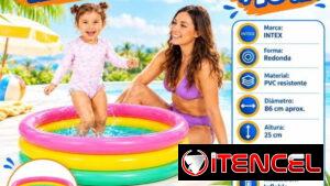 Wa.me/*5358296067 🏊 PISCINA INFLABLE REDONDA INTEX 💰 Precio: $16.00 USD