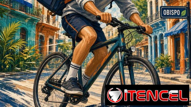 Mensajería en Bici, Centro Habana