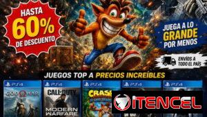 Venta de videojuegos y piratería para PlayStation 4