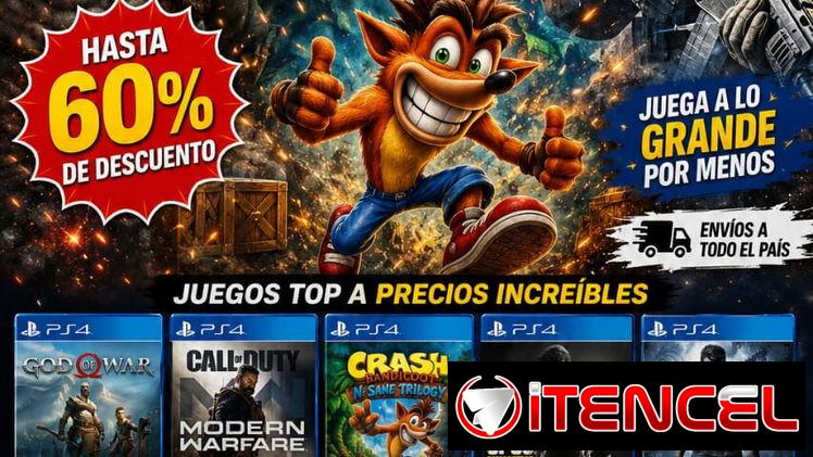 Venta de videojuegos y piratería para PlayStation 4