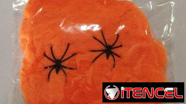Halloween 🎃  telarañas, decoración,  locales fiestas