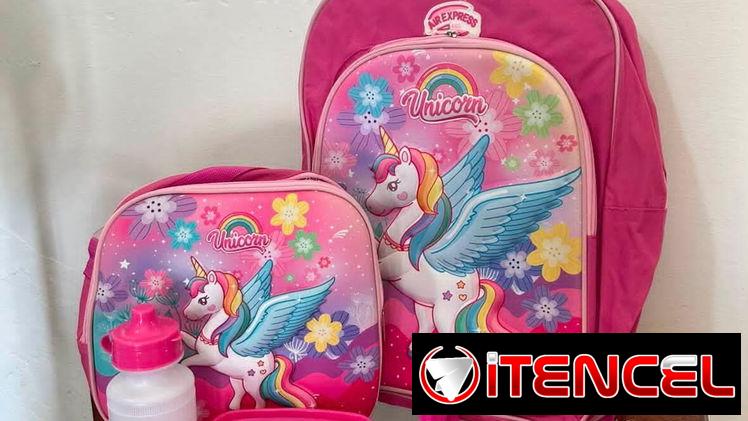 Mochilas de hembra y varón para la escuela