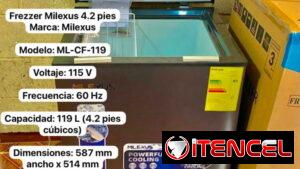 Freezer Milexus 4.2 pies