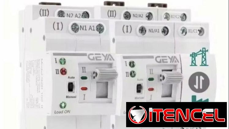 Transfer automático GEIYA ATS de potencia ininterrumpida 63A 4p