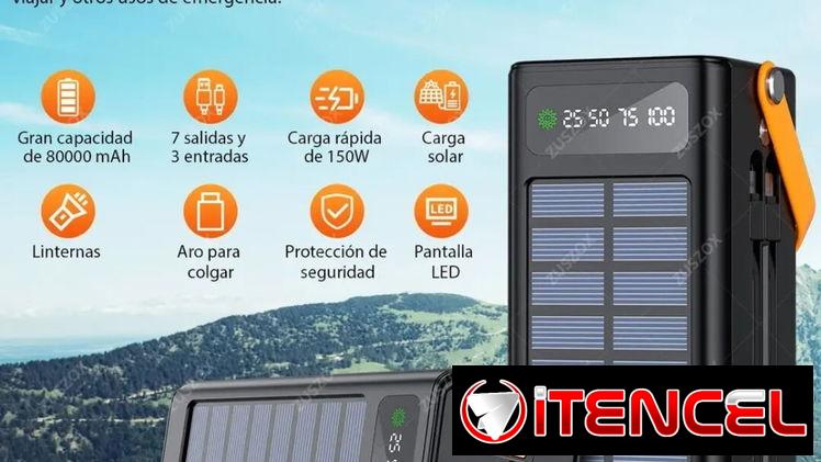 Cargador portátil de 80000 mAh para teléfono, ventilador, etc — foto 3