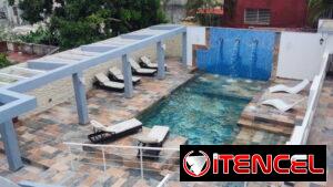 J Casa de renta de lujo por tiempo indefinido con piscina y respaldo energético CASA VILLA DE LUJO DON TETO. OCT-001