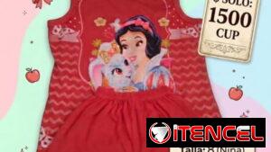 🍎 ¡HERMOSO CONJUNTO DE BLANCANIEVES PARA NIÑA! 👑✨