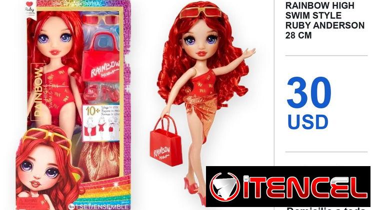 MGA Entertainment Rainbow High Swim Style Ruby Anderson 28 cm