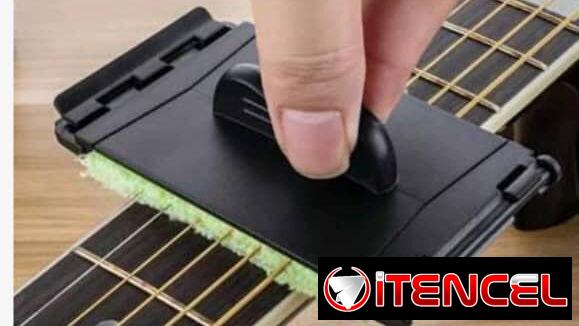 Limpiador de cuerdas de guitarra