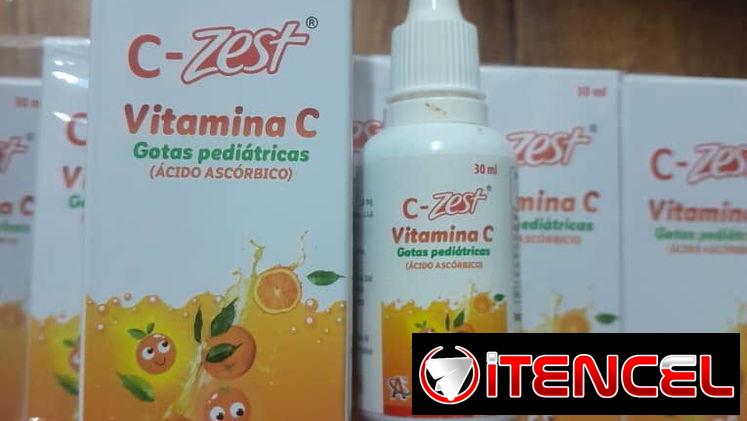 Vitamina C en gotas infantil