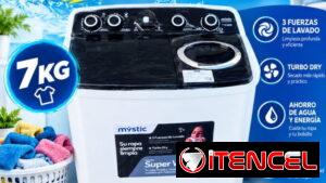 Lavadora semiautomática Mystic 7kg