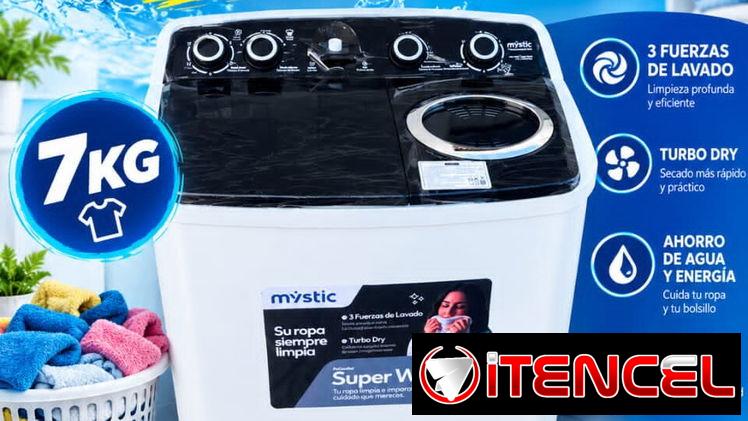 Lavadora semiautomática Mystic 7kg