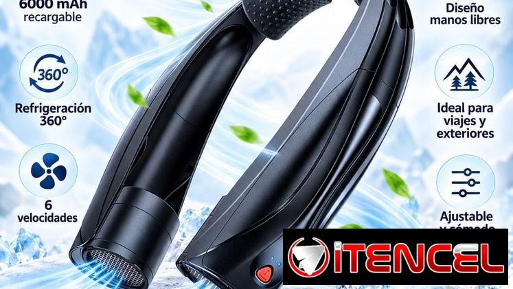 💁‍♀️Ventilador de Cuello Portátil Vexolta Q7 💵$40 usd con entrega gratis !!!