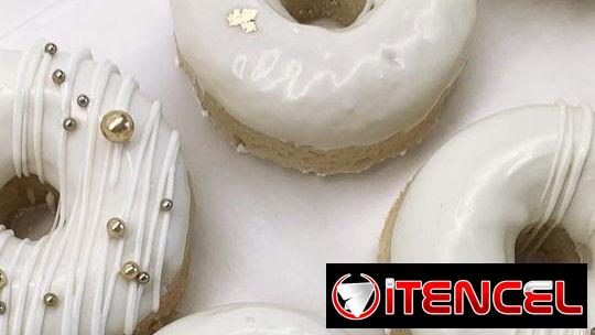 **Mini Donas Decorativas para Bodas**