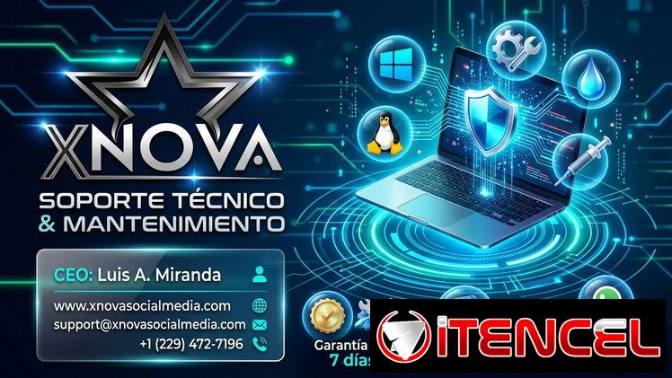 SOPORTE TÉCNICO GENERAL PARA PC Y LAPTOP